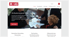 Desktop Screenshot of m-ag.com
